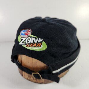 Vintage Beanie Hat Popsicle Zone Gear One Size Black Rare KP Caps